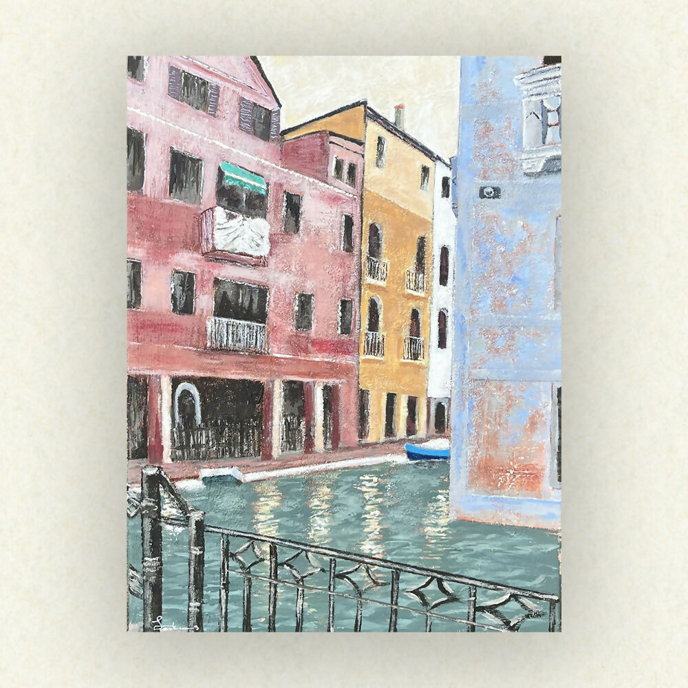 The Rainbow Bridge - Original Painting - Acrylic on Canvas