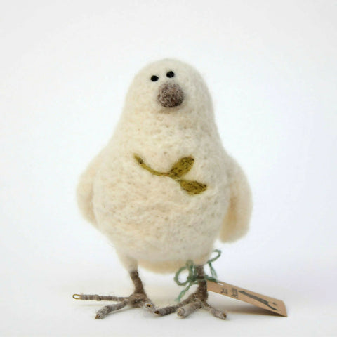 Dove of Peace - Felt Bird
