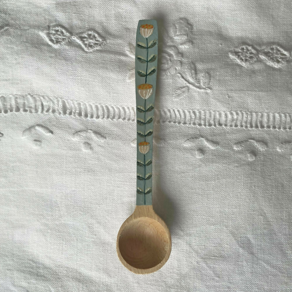 Hand Painted Wooden Spoon