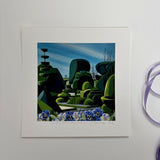 Levens Hall, Lake District - Giclee Print