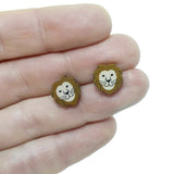 Lion Earrings