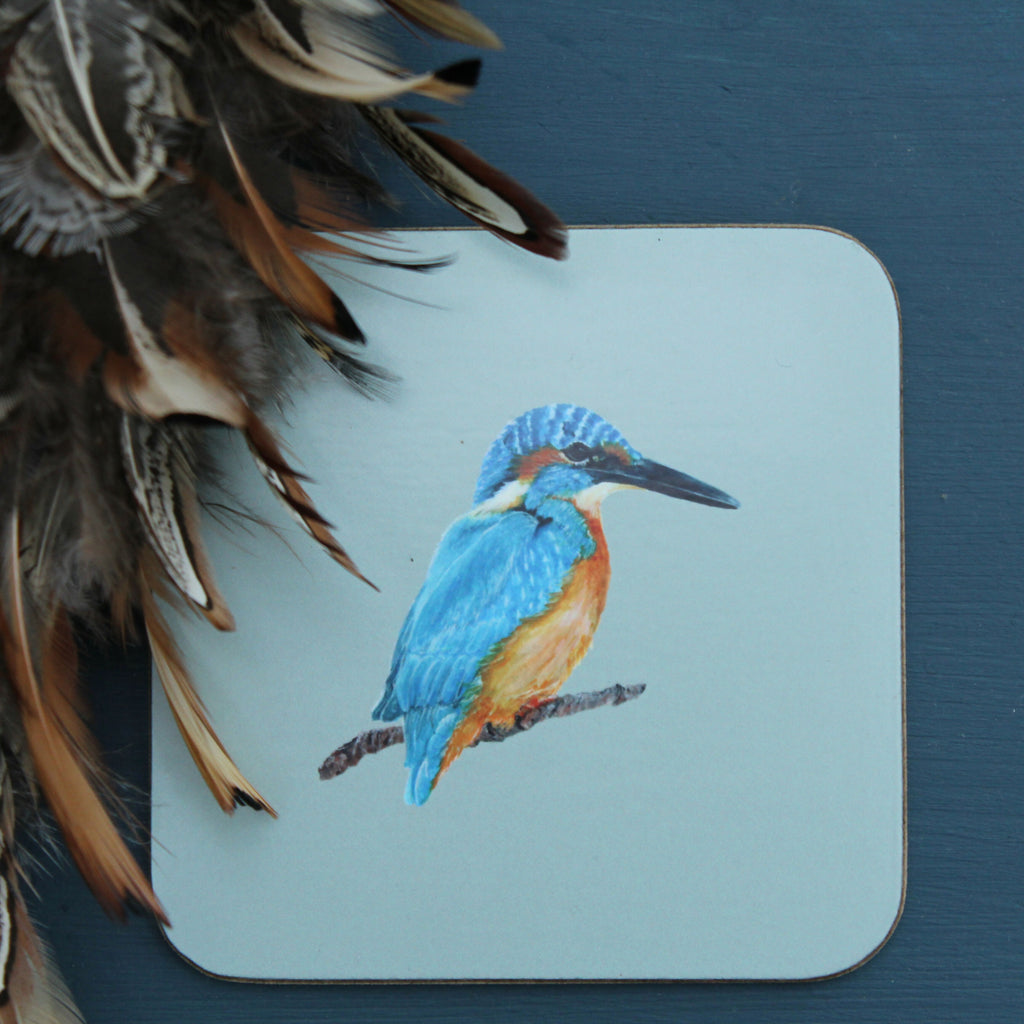 Kingfisher Melamine Coaster