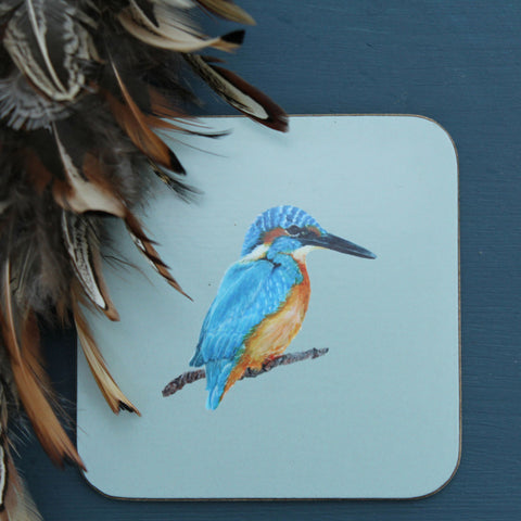 Kingfisher Melamine Coaster