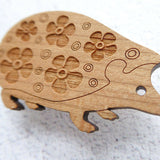Hedgehog Brooch
