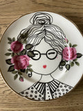 Illustrated Vintage Plate - WINNIE