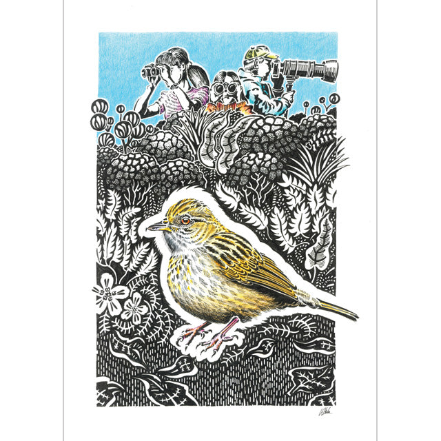 A fine art greeting card by artist Kevin Cook