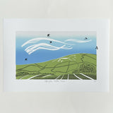 Uffington White Horse Giclee Print