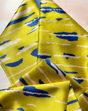 Citron Recycled Satin Scarf