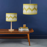 Charlotte-Simmonds-40cm yellow flower lampshade photoshop