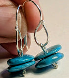 Turquoise & Sterling Silver Earrings
