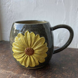 Handmade Ceramic Sunflower Cup