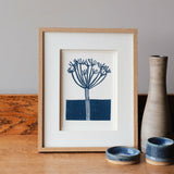 Cow Parsley Giclée Print - Blue