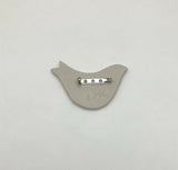 Bird Brooch - Ceramic