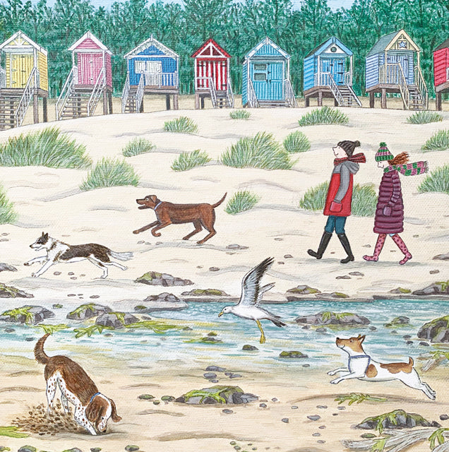 A fine art greeting card by painter Lisa Davies
