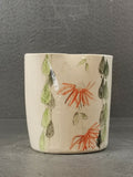 Dancing Flowers Vase - handmade ceramic