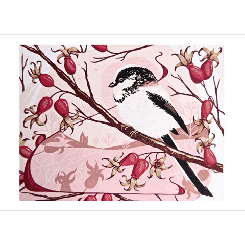 A fine art greeting card by painter and printmaker Louise Edwards