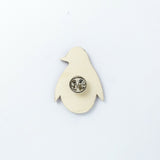 Penguin Pin Badge Back