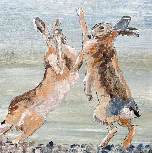 A fine art greeting card by painter Lynn Morgan Jenkins