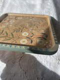 Flower - Hand Painted Wooden Tray