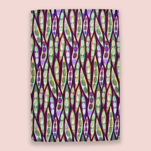 Runner Beans - Tea Towel