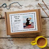 puffin knitting kit