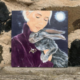 Midnight - Original Painting On Wood