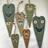 Blackbird - Wooden Hanging Decoration