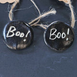 Boo - Ceramic Brooch