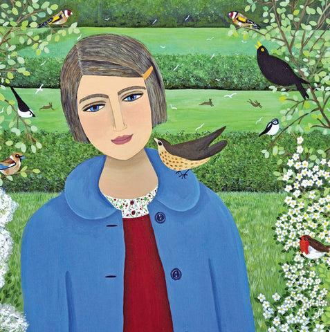 A fine art greeting card by painter and printmaker Marcella Cooper