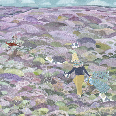 Mani Parkes, Looking For Heathcliff, Blank Art Card