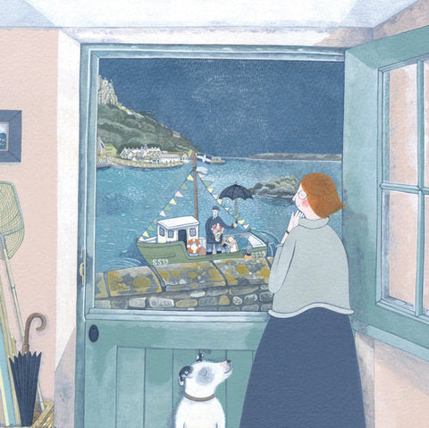 Mani Parkes, Your carriage Awaits, Bank Art Card
