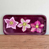 Hellebores - Rectangle Tray
