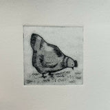 Chicken - Etching Print