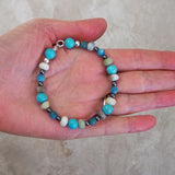 Turquoise Bead Bracelet