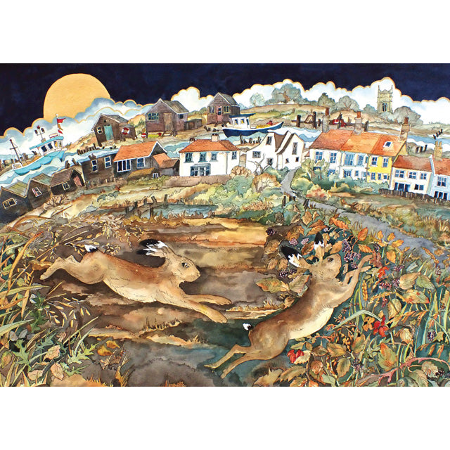 A ine art greeting card by printmaker Mandy Walden