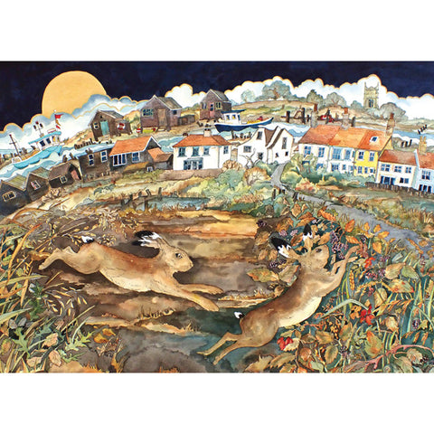 A ine art greeting card by printmaker Mandy Walden