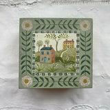 Country Houses - Hand Painted Wooden Box