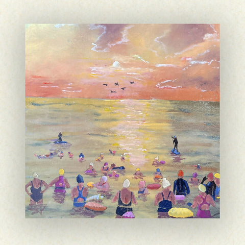 Early Birds - Original Painting - Acrylic on Canvas