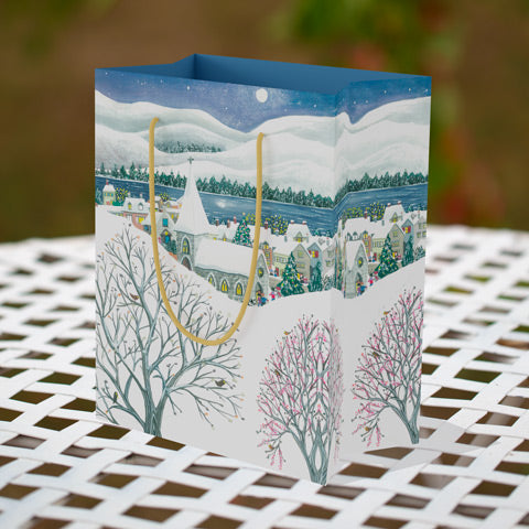 Moon Over The Lake - Medium-Sized Gift Bag