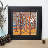 Snowdrop Forest - Framed Giclee Print
