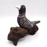 Porcelain Sgraffito Duck Ornament