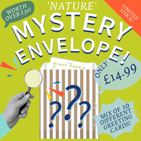 10 Mystery Greeting Cards  - Pack  'A' - Nature