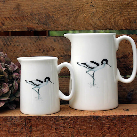 Avocet - half Pint Bone China Jug