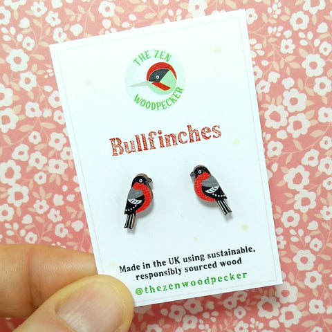 Bullfinch Earrings
