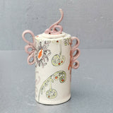 Summer of Love Lidded Jar - Handmade Ceramic