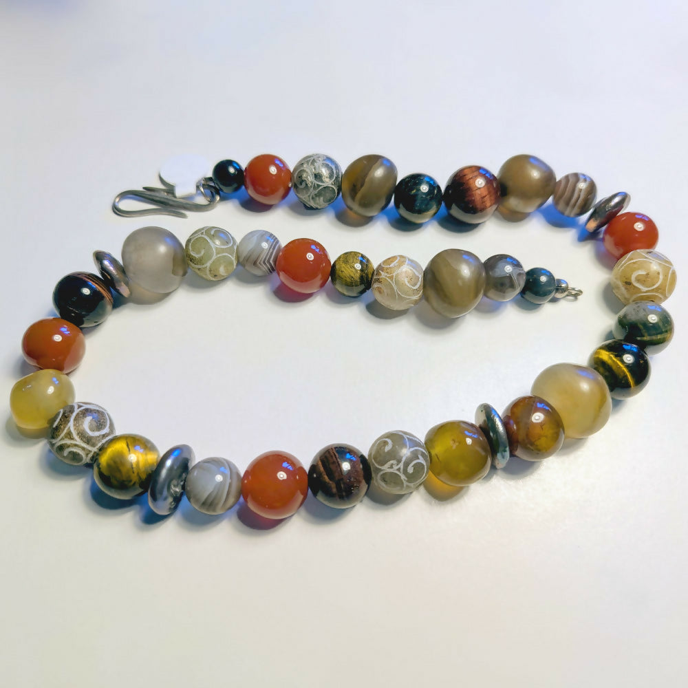 Autumn Gemstone Necklace