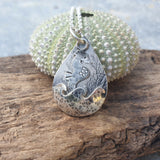 Silver Seahorse Under The Sea Pendant