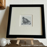 Chicken - Etching Print