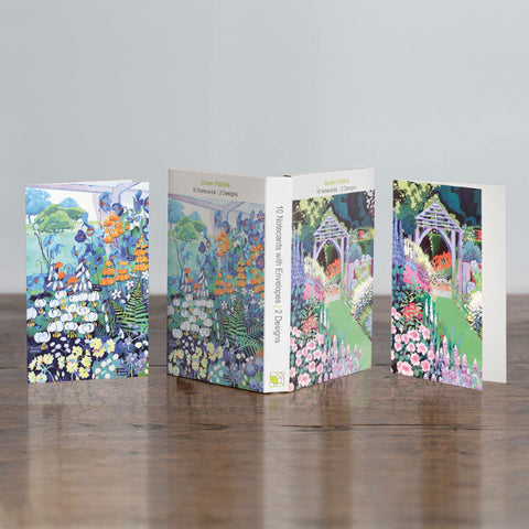 Jenny Hancock, Perfect Path + Floral Marquee, Boxed Set of 10 Note Cards