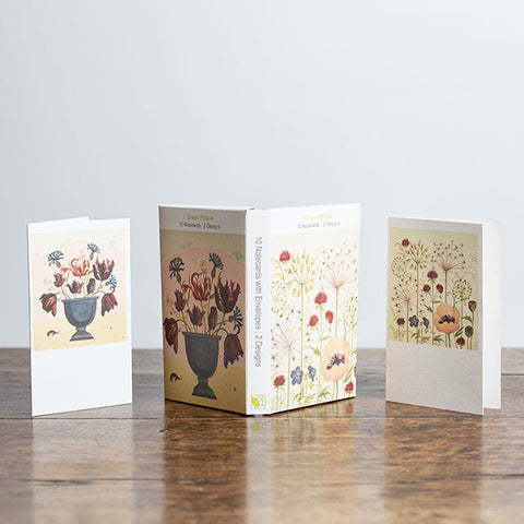Catriona Hall, Garden Fireworks + The Blue Vase, Set of note cards